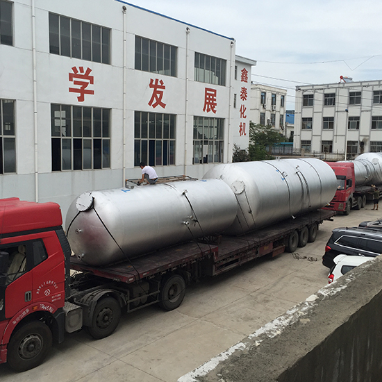 25000L不銹鋼聚合反應釜廠家